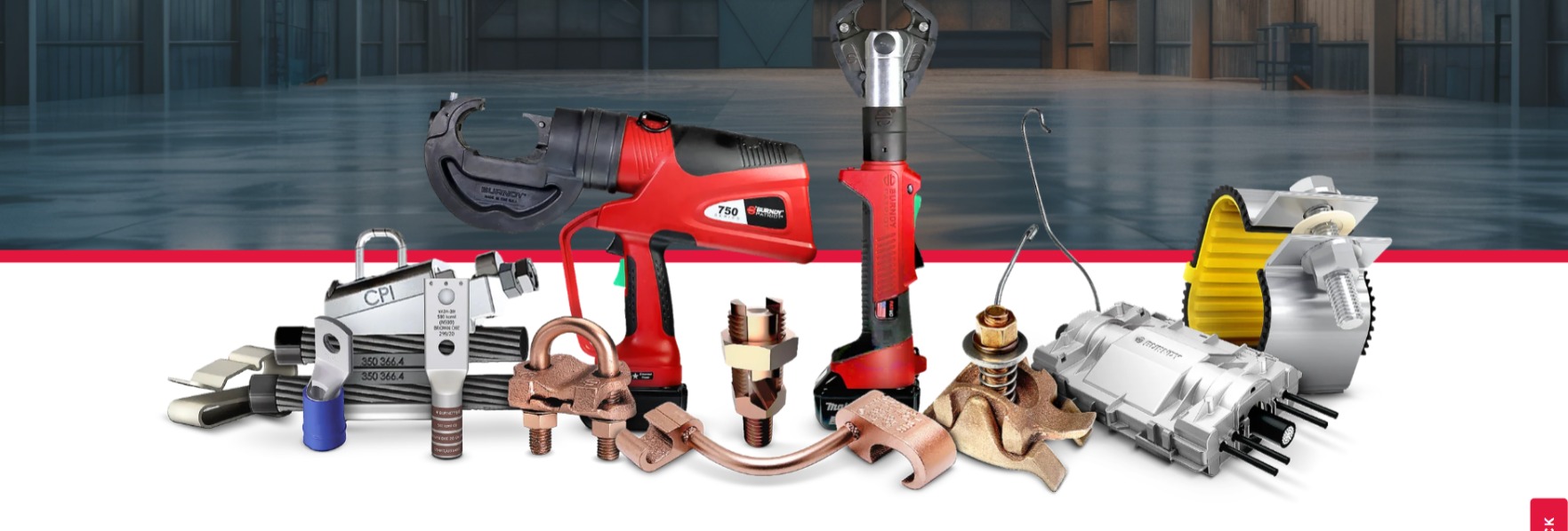 Burndy Lugs/Copper Compression Lugs
